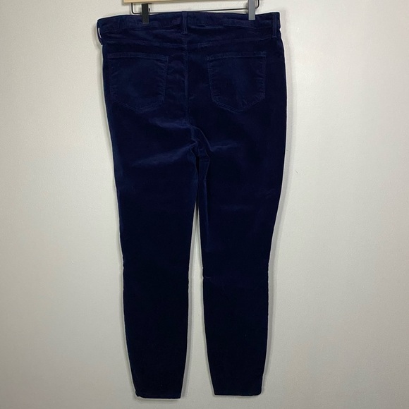 L’agence Monique High Rise Skinny Jeans 34 Velvet Dark Blue Navy NEW with tags - Picture 9 of 12
